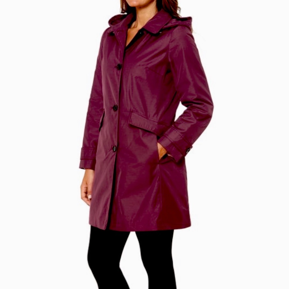 Kate Spade Hooded Trench Coat
